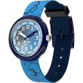 Flik Flak 5+ Power Time FPNP189 Quench In Blue Horloge