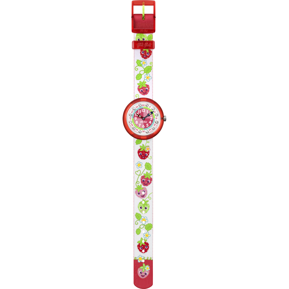 Flik Flak 3+ Story Time FBNP054 Funny Fraises Horloge