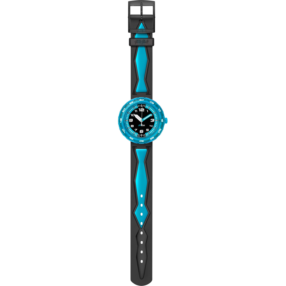 Flik Flak 7+ Power Time FCSP016 Get It In Blue! Horloge