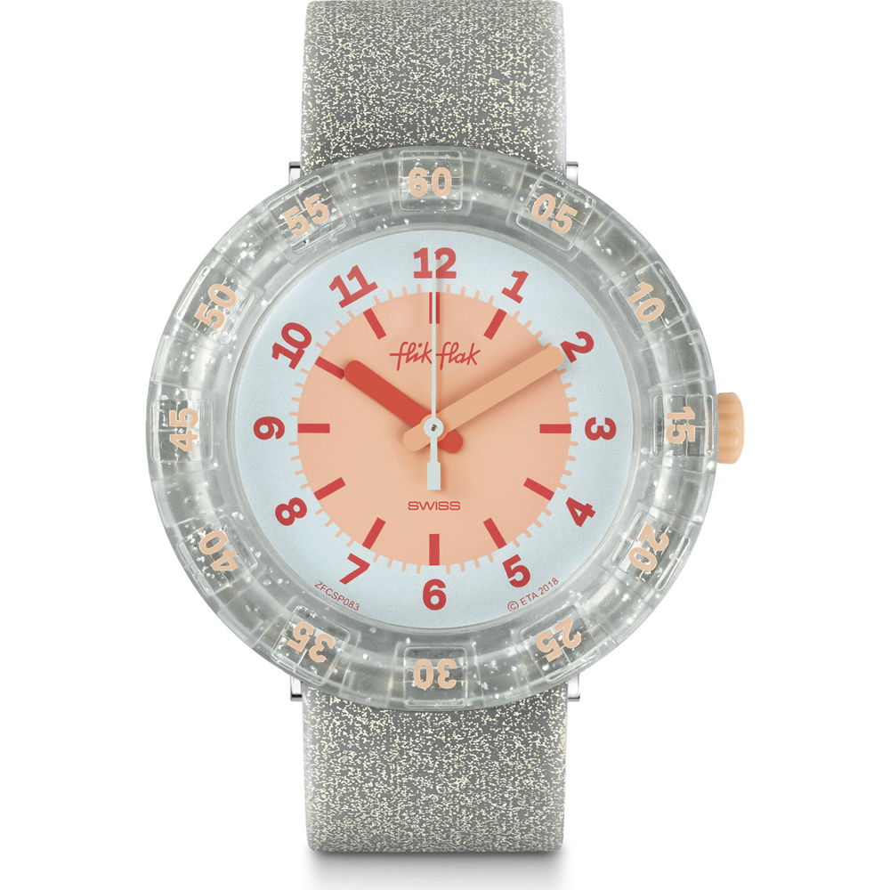 Flik Flak FCSP083 Glitteraxus Horloge