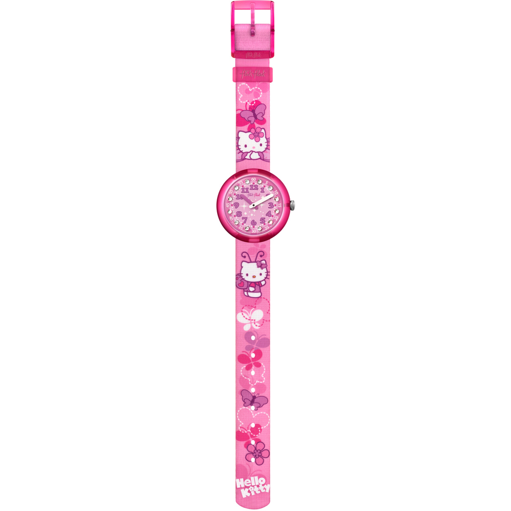 Flik Flak FLNP005 Hello Kitty - Butterfly Horloge