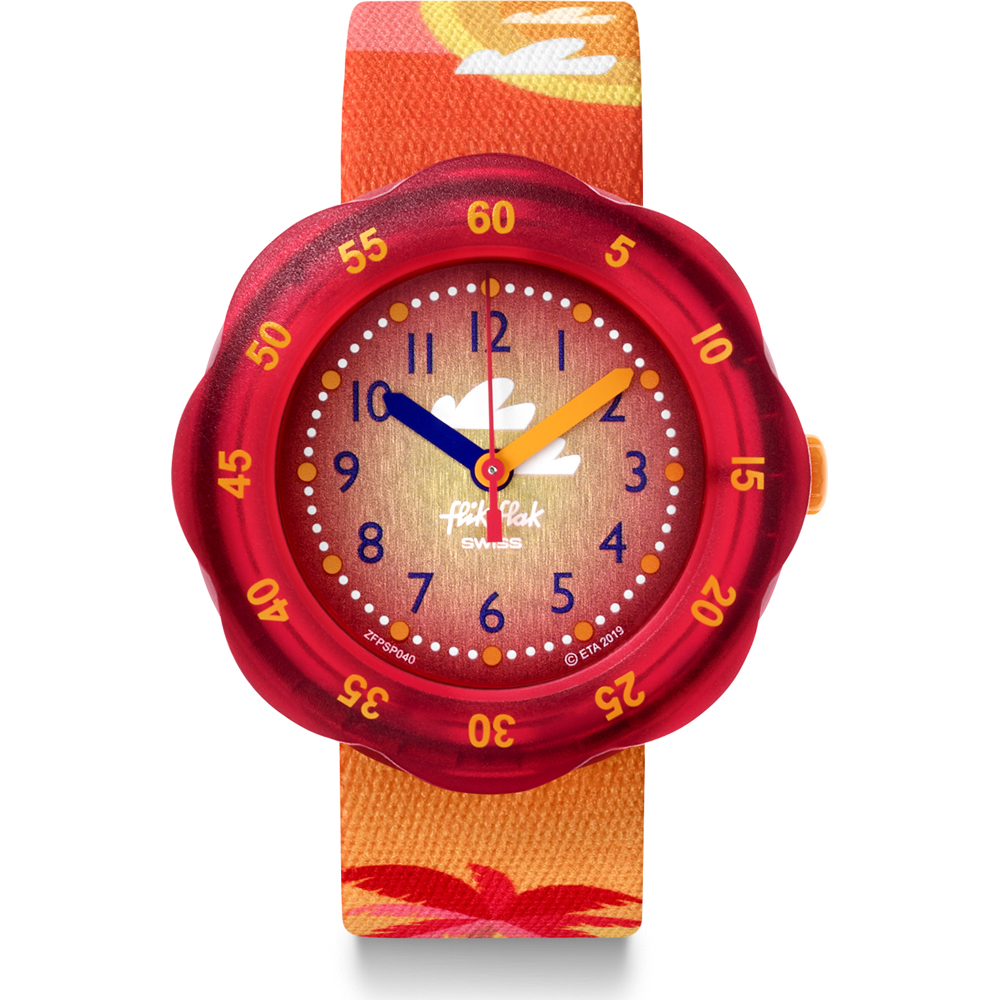 Flik Flak 5+ Power Time FPSP040 Palmiboo Horloge