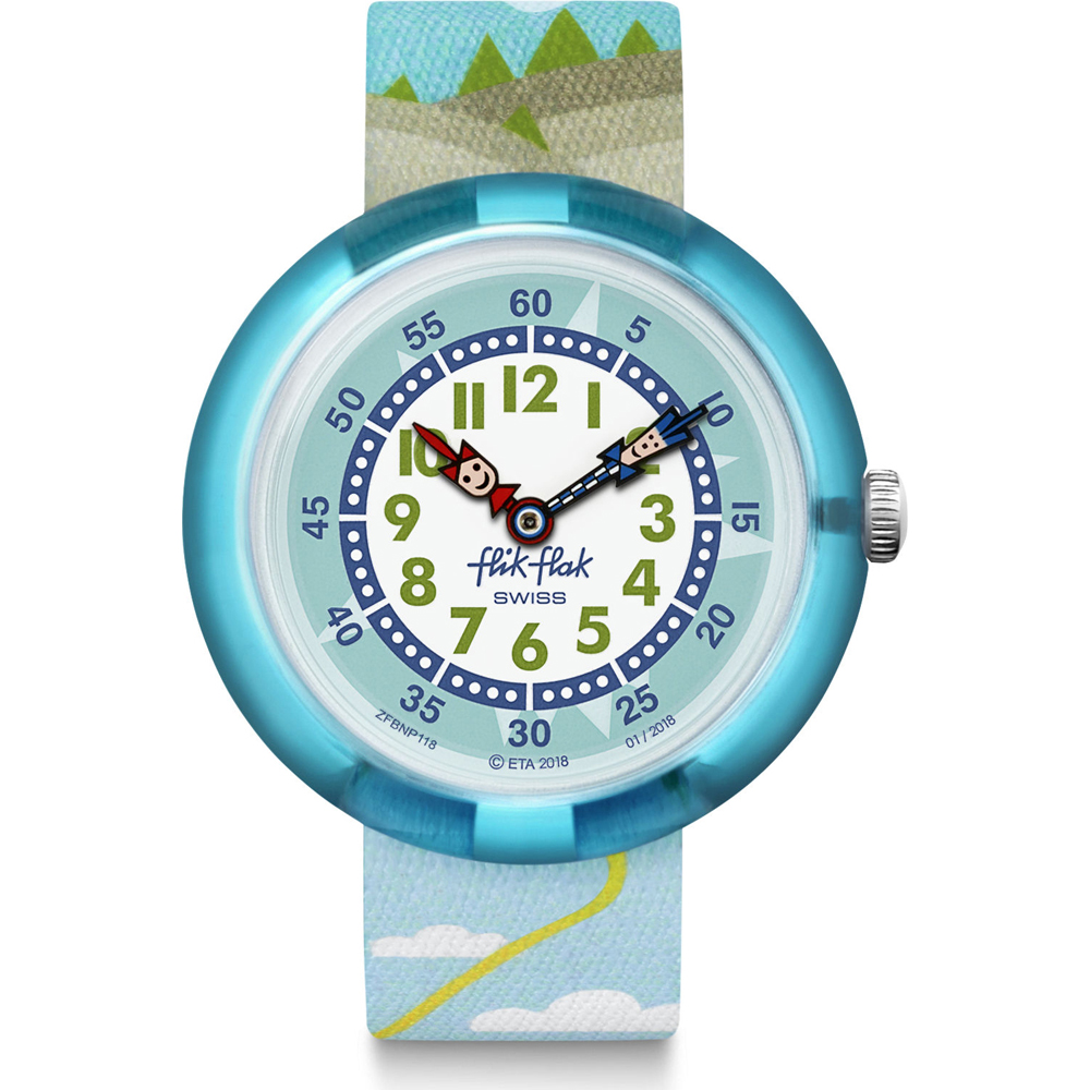 Flik Flak 3+ Story Time FBNP118 Parabeaver Horloge
