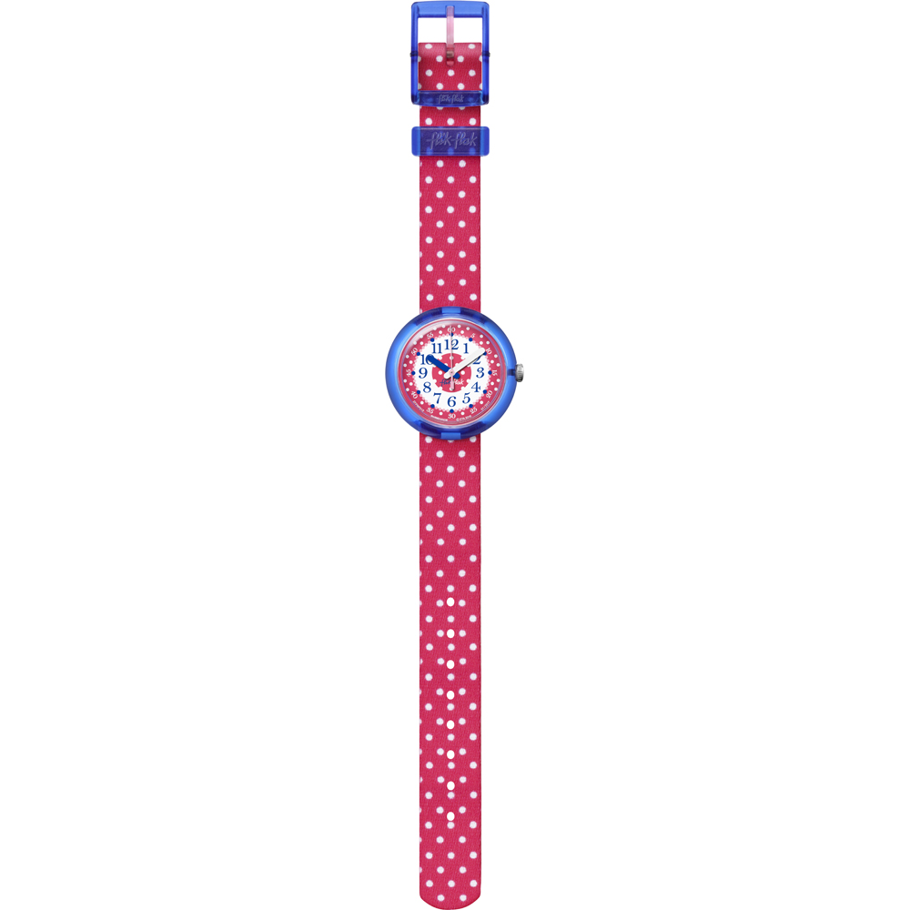 Flik Flak 5+ Power Time FPNP012 Pink Crumble Horloge