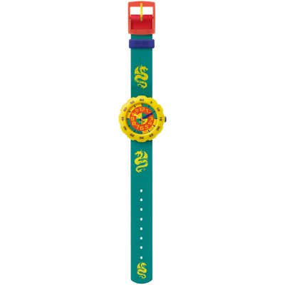 Flik Flak 5+ Power Time FPSP004 Pres-Cool Boy in Spring Green Horloge
