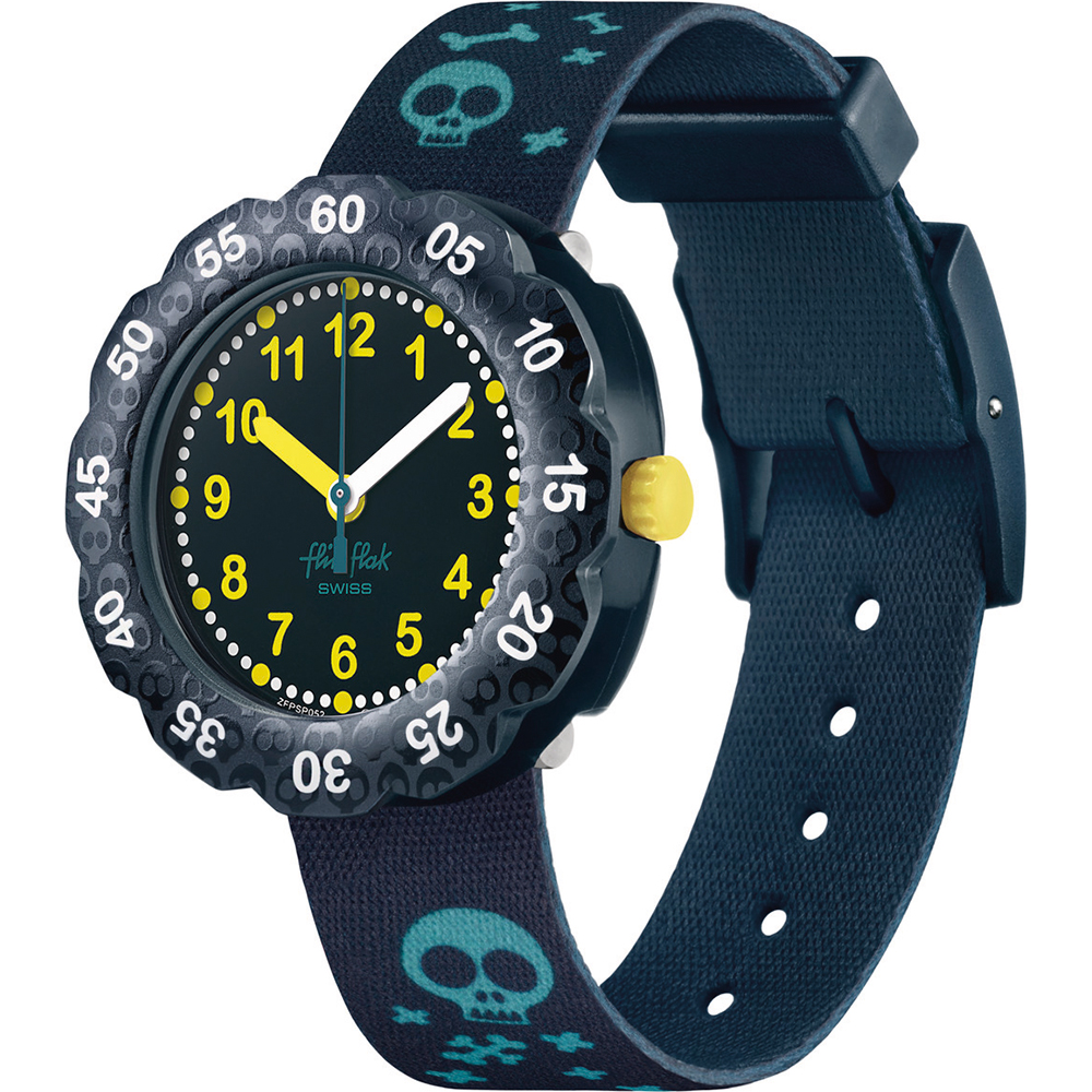 Flik Flak 5+ Power Time FPSP052 Skeleticious Horloge