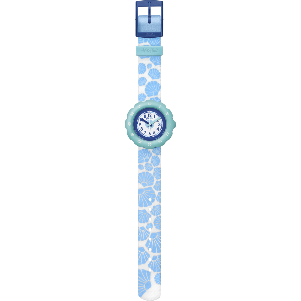 Flik Flak 5+ Power Time FPSP015 Soft Blue Horloge
