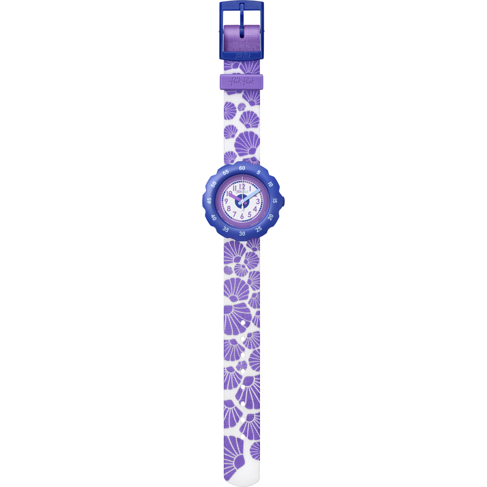 Flik Flak 5+ Power Time FPSP016 Soft Purple Horloge