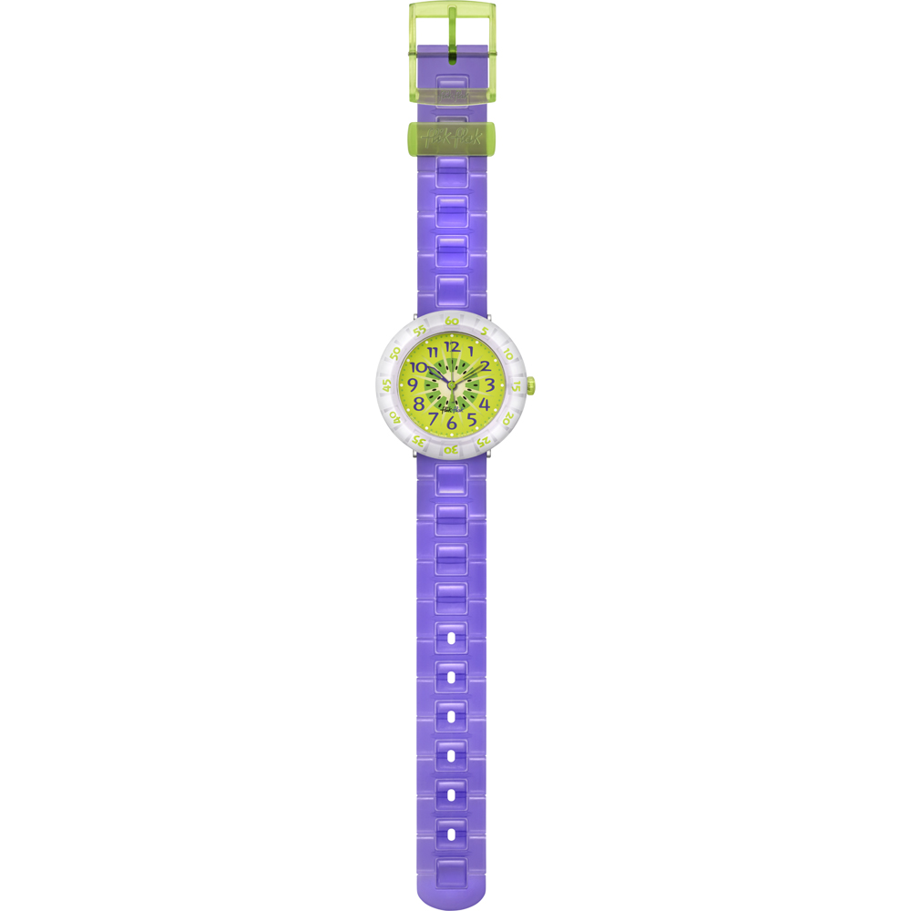 Flik Flak 7+ Power Time FCSP017 Kiwi Shake Horloge