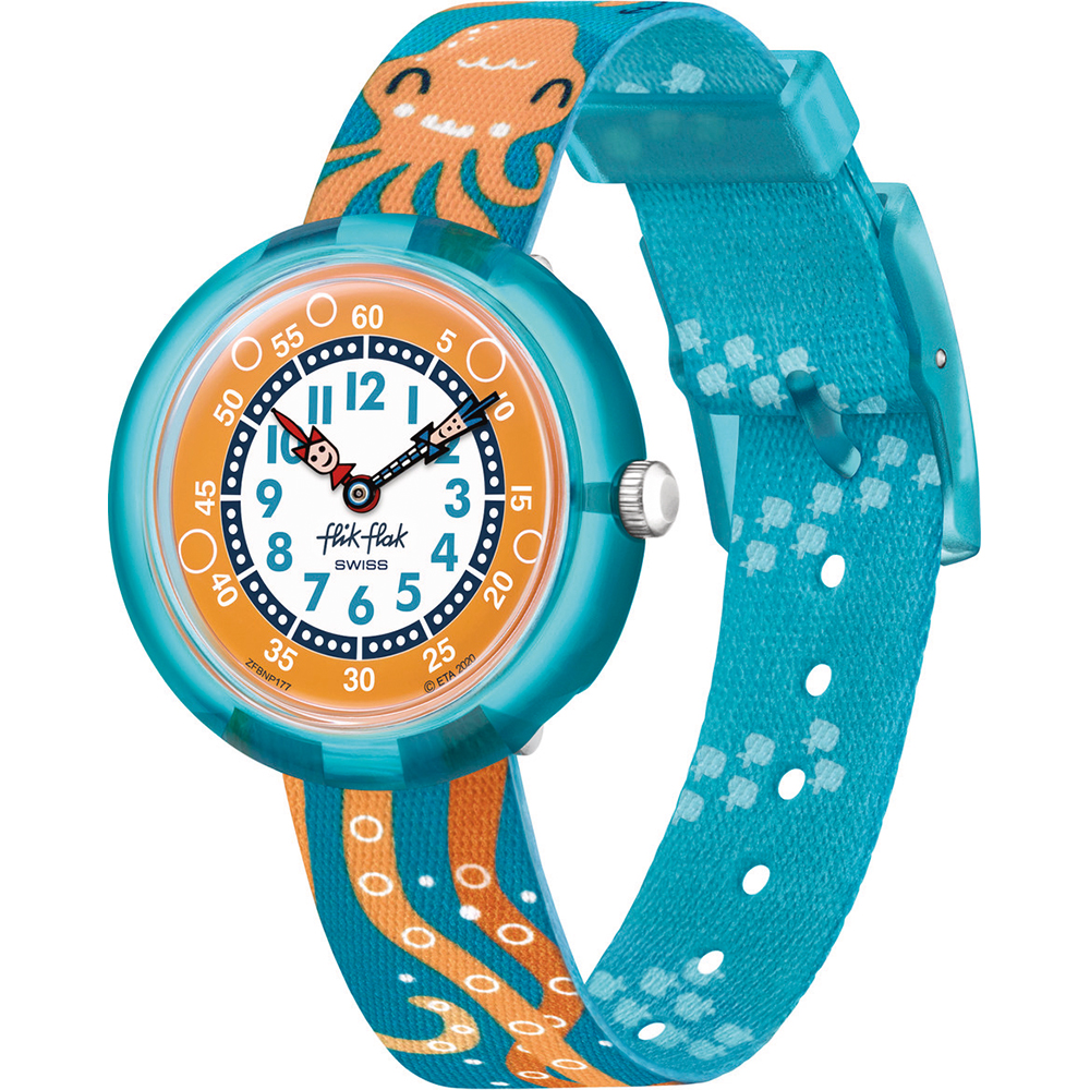 Flik Flak 3+ Story Time FBNP177 Ten-Tickles Horloge