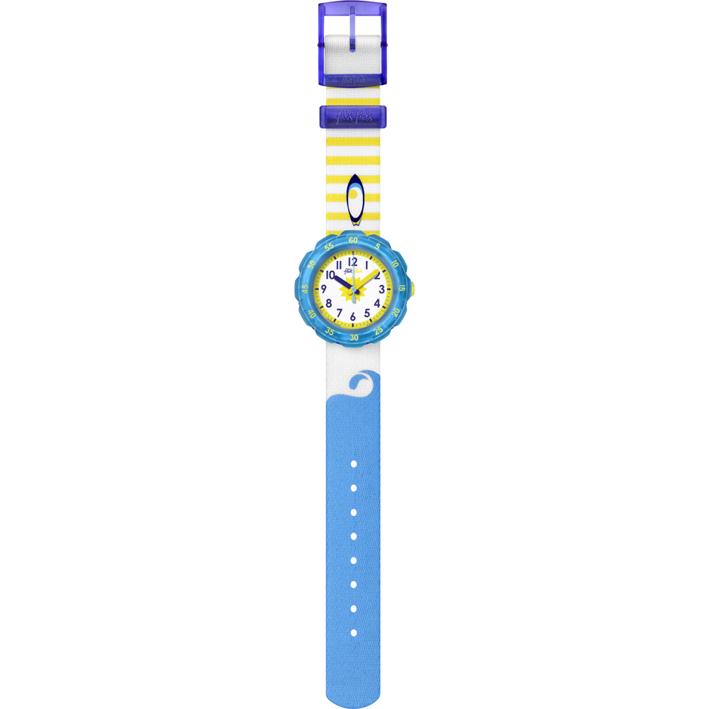 Flik Flak 5+ Power Time FPSP018 Wave'S Slide Horloge