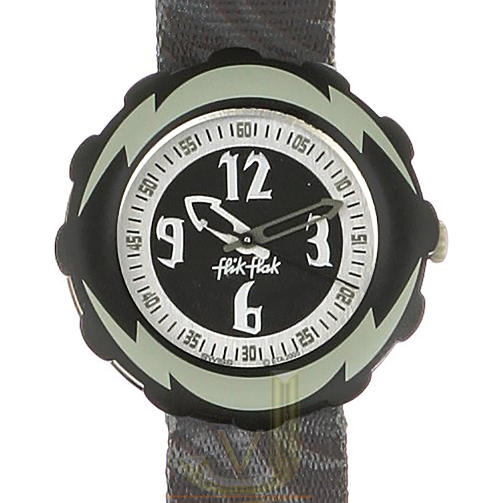 Flik Flak 7+ Power Time FSS027 Wild Stripes Horloge