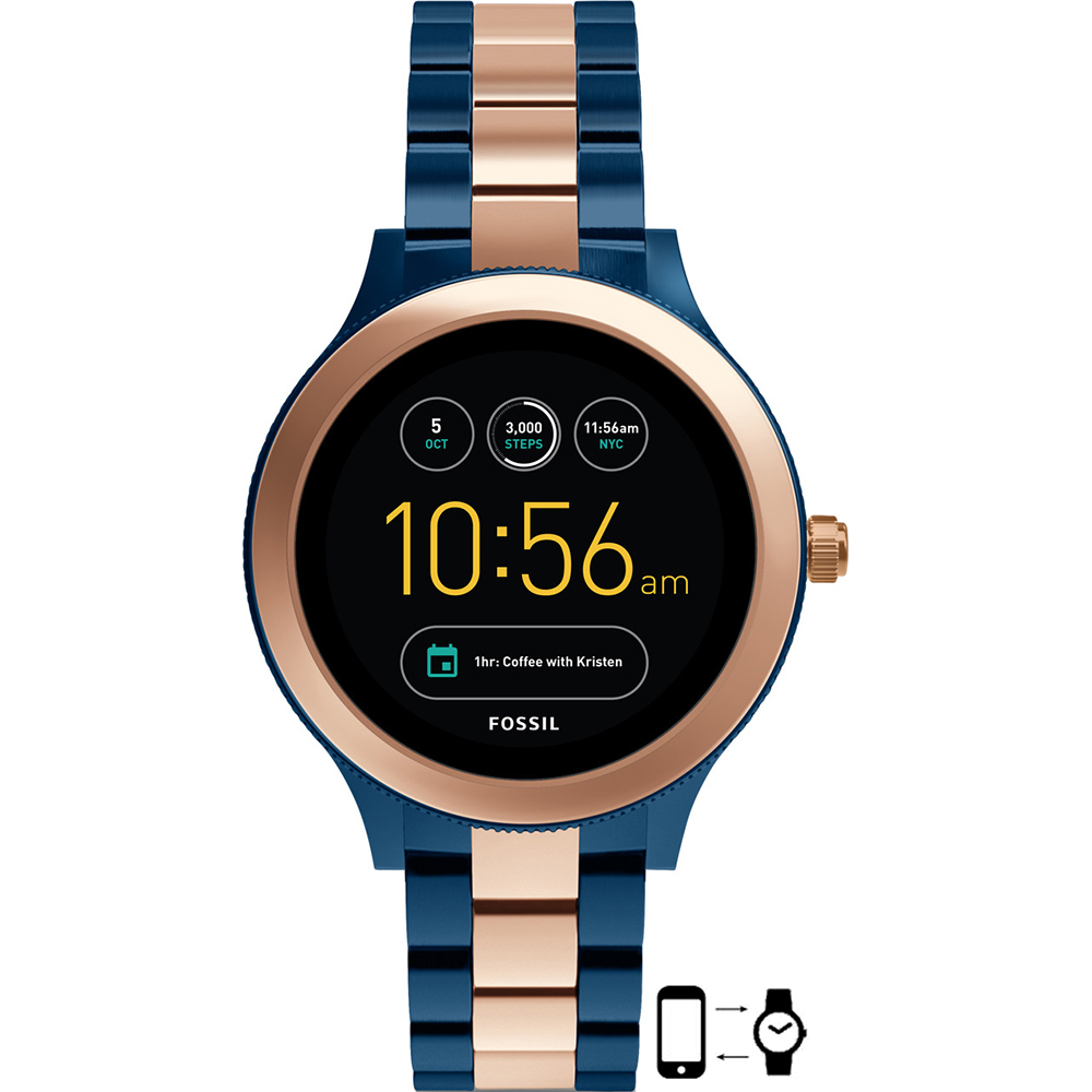 Fossil Touchscreen FTW6002 Q Venture Horloge