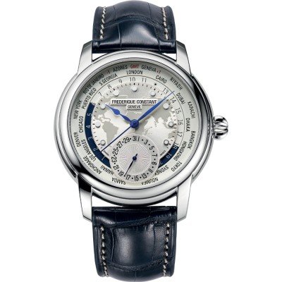 Frederique Constant Manufacture FC-718WM4H6 Manufacture Worldtimer Horloge