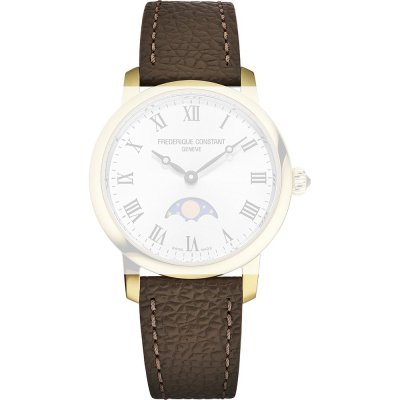Frederique Constant FCS-BR15X12 Classic Slimline ladies moonphase band