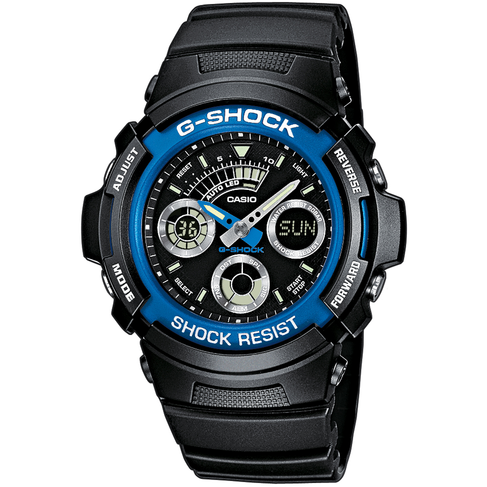 G-Shock Classic Style AW-591-2AER Speed Shifter Horloge