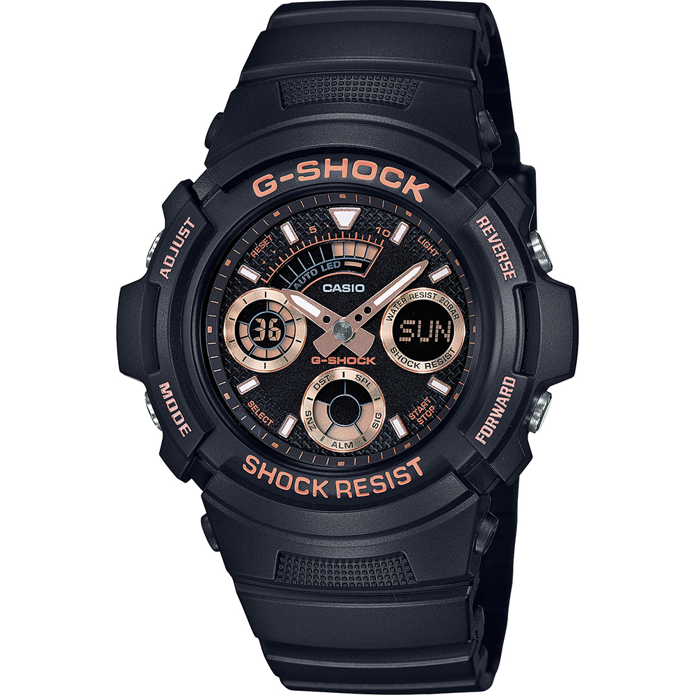 G-Shock Classic Style AW-591GBX-1A4ER Speed Shifter Horloge