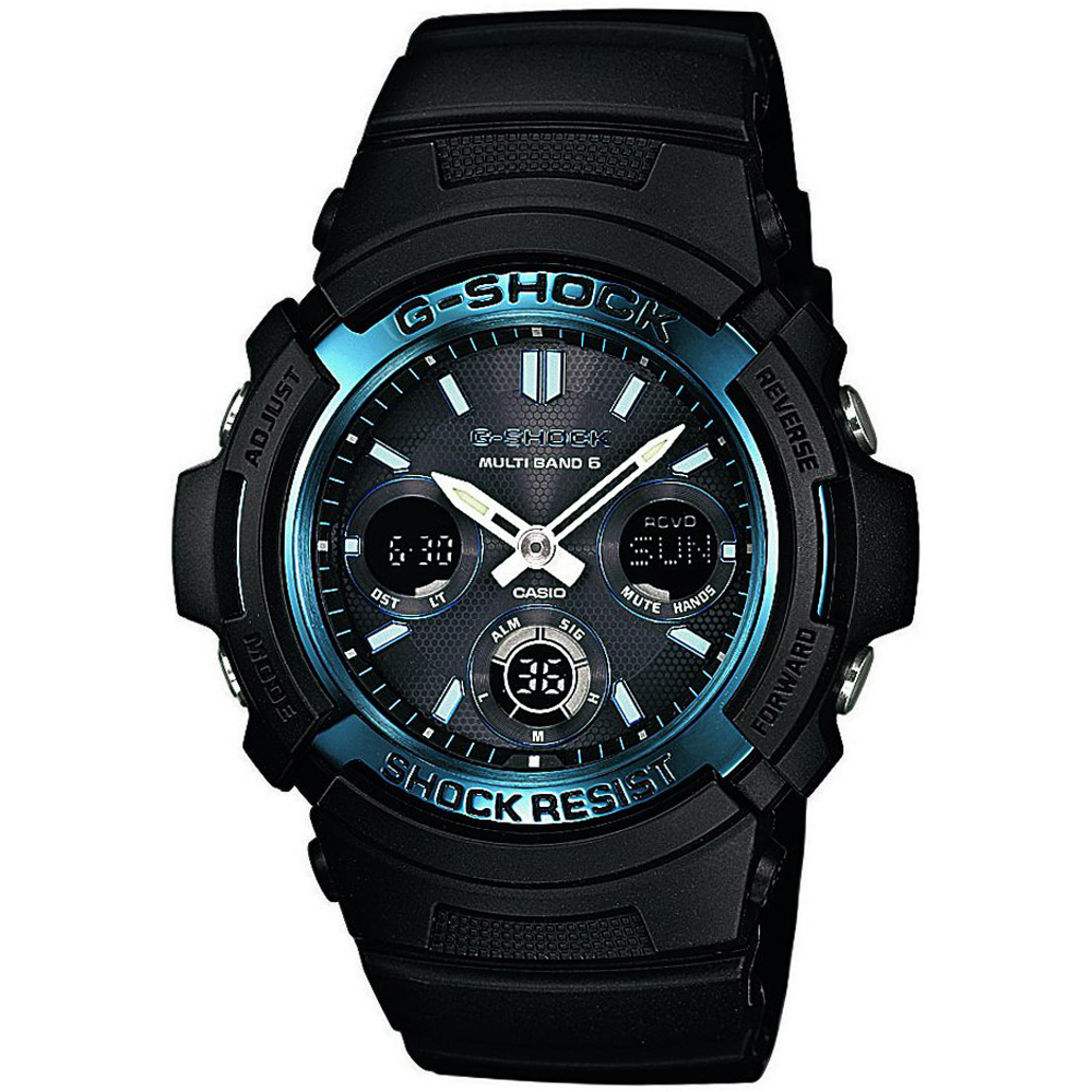 G-Shock Classic Style AWG-M100A-1AER Waveceptor Horloge