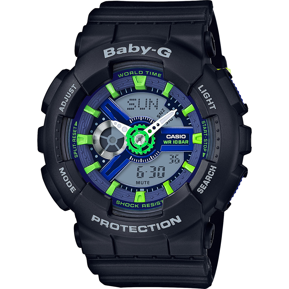 G-Shock Baby-G BA-110PP-1AER Punched Pattern Horloge