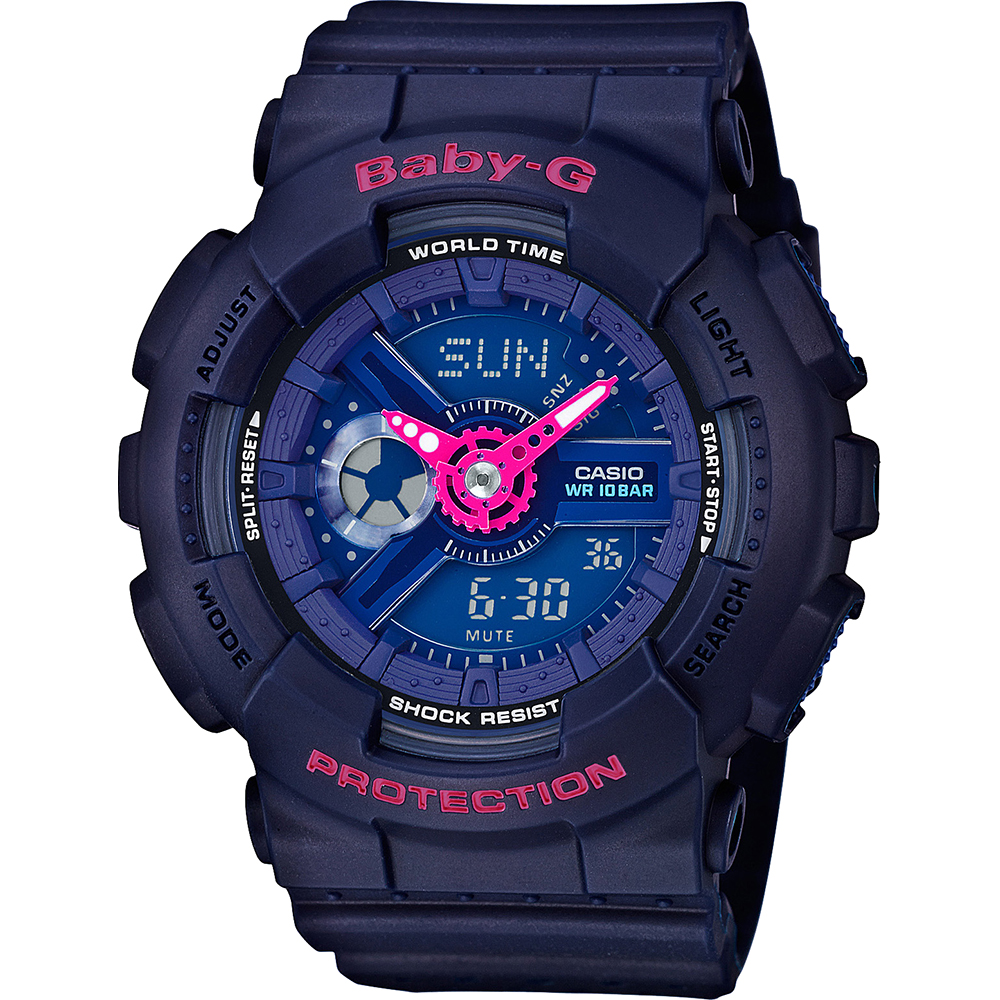 G-Shock Baby-G BA-110PP-2AER Punched Pattern Horloge