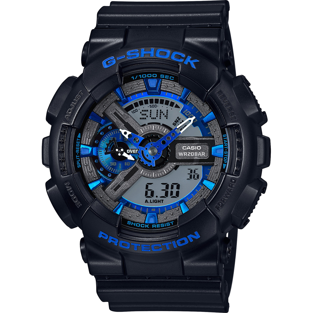 G-Shock Classic Style GA-110CB-1AER Cool Blue Horloge