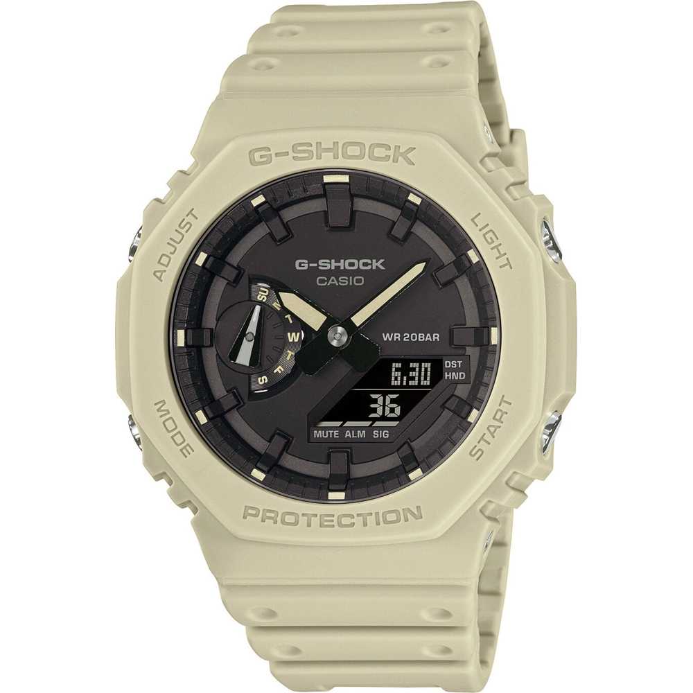 G-Shock Classic Style GA-2100-5AER Carbon Core Horloge
