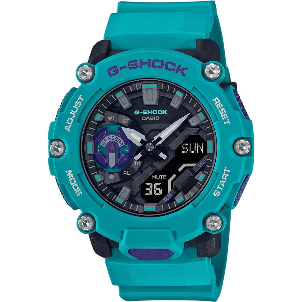G-Shock Classic Style GA-2200-2AER Carbon Core Guard Horloge