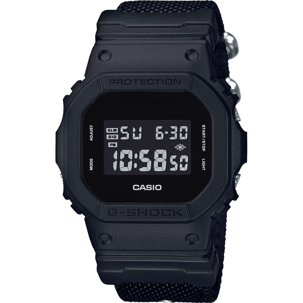 G-Shock Classic Style DW-5600BBN-1ER Classic - Basic Black Nato Horloge