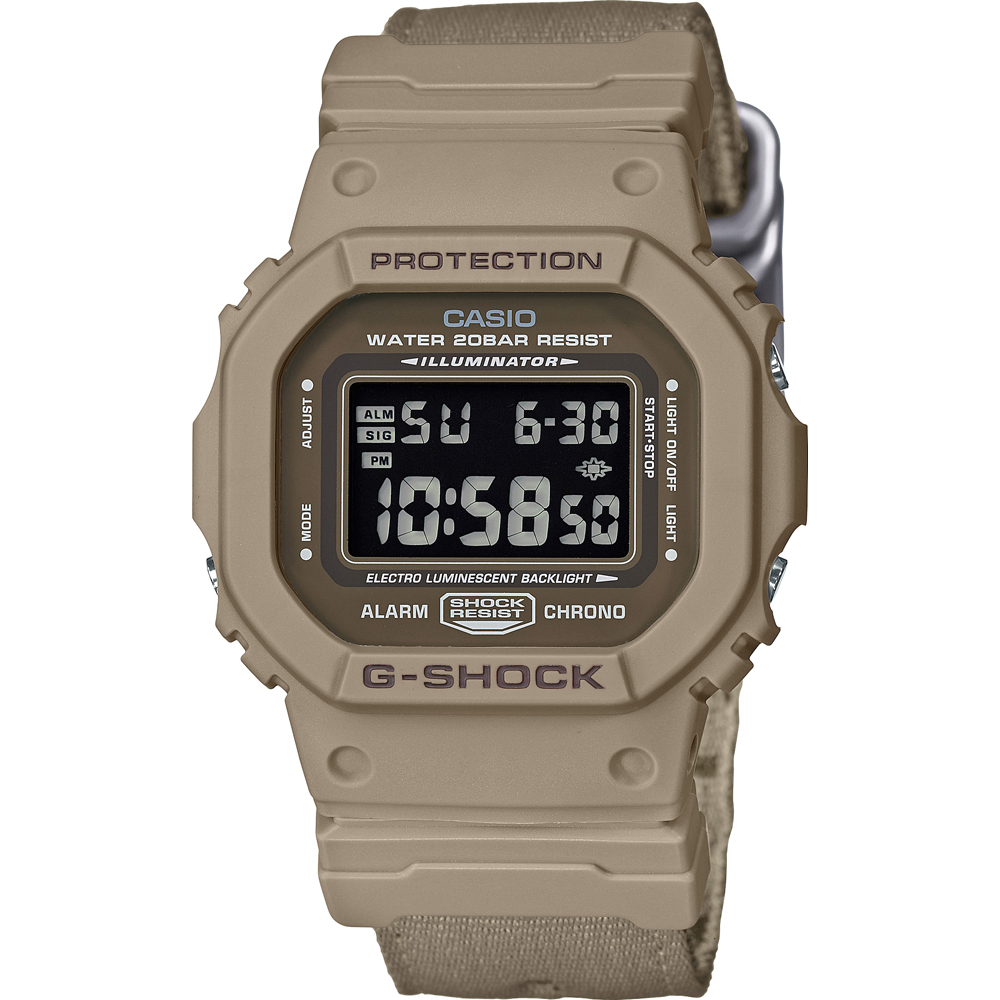 G-Shock Classic Style DW-5600LU-8ER Layered Unicolor Horloge