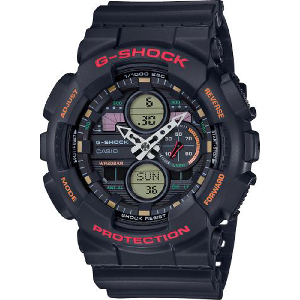 G-Shock Classic Style GA-140-1A4ER Ana-Digi Horloge