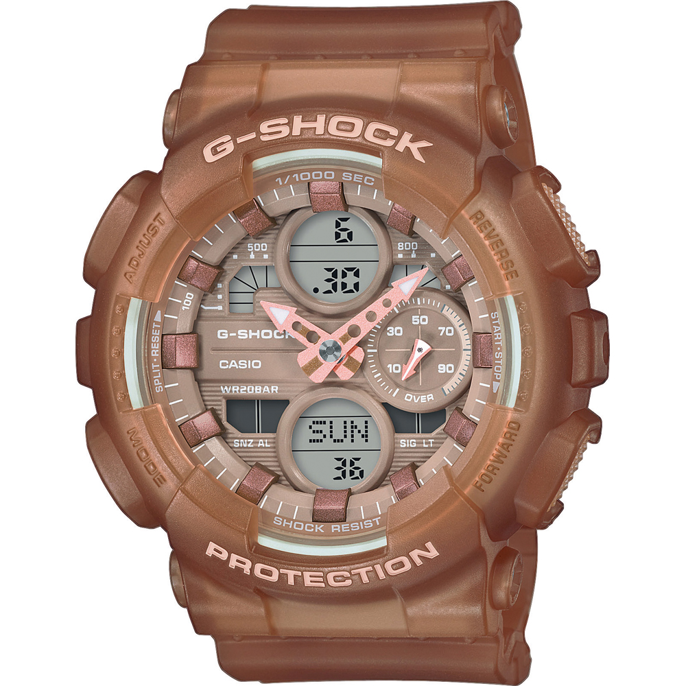 G-Shock Classic Style GMA-S140NC-5A2ER Jelly-G - Neutral Color Horloge