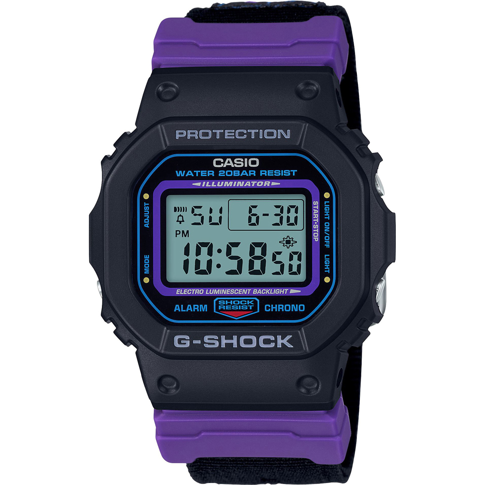 G-Shock Classic Style DW-5600THS-1ER Classic - Throwback 1990s Horloge