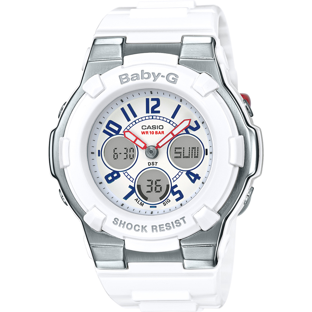 G-Shock Baby-G BGA-110TR-7BER Classic Tri Color Horloge
