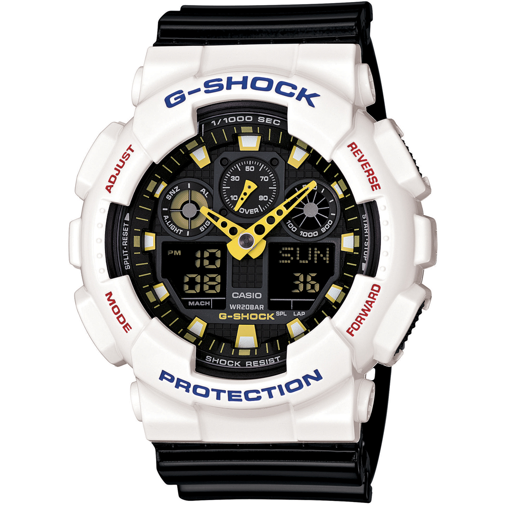 G-Shock Classic Style GA-100CS-7A Club Sport Horloge