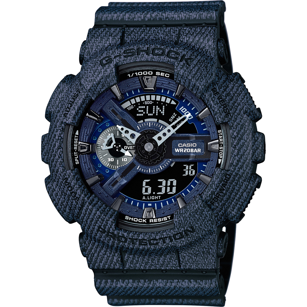 G-Shock Classic Style GA-110DC-1A Denim Color Horloge
