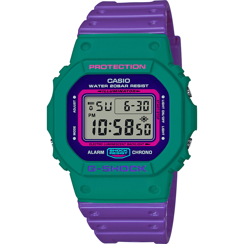 G-Shock Classic Style DW-5600TB-6ER Horloge
