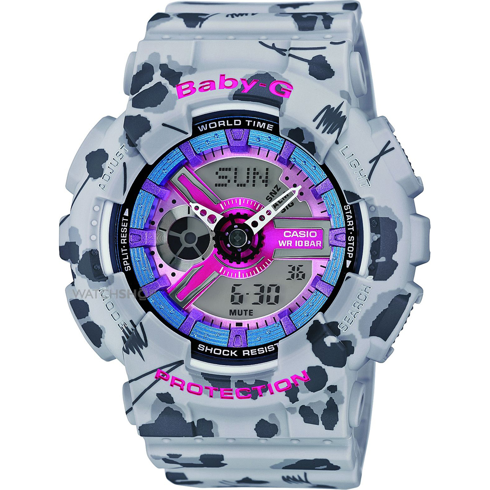 G-Shock Baby-G BA-110FL-8AER Flower Horloge