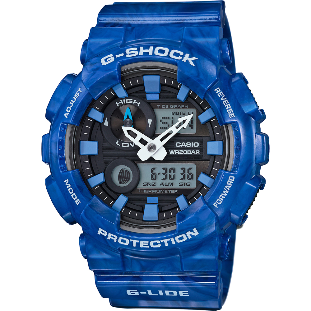G-Shock Classic Style GAX-100MA-2A G-Lide Special Color Horloge