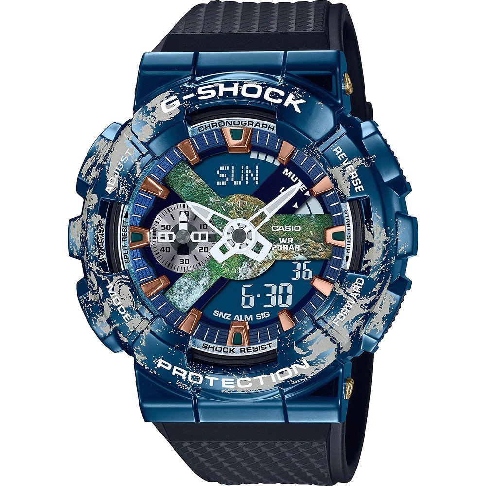 G-Shock G-Steel GM-110EARTH-1AER The Earth Horloge