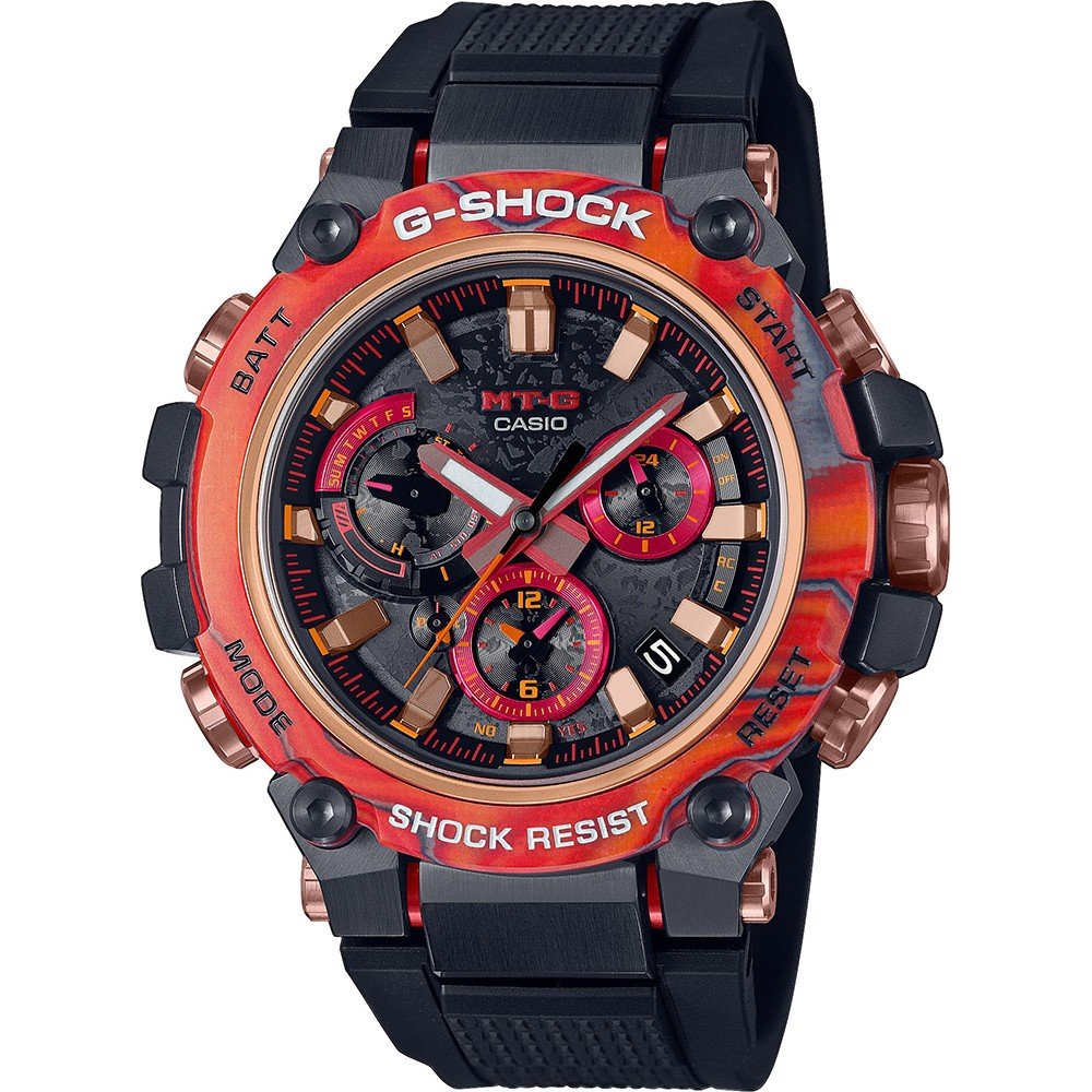 G-Shock MT-G MTG-B3000FR-1AER Flare Red 40th Anniversary Edition horloge