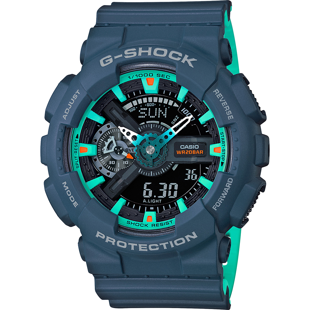 G-Shock Classic Style GA-110CC-2A Crazy Colors Horloge