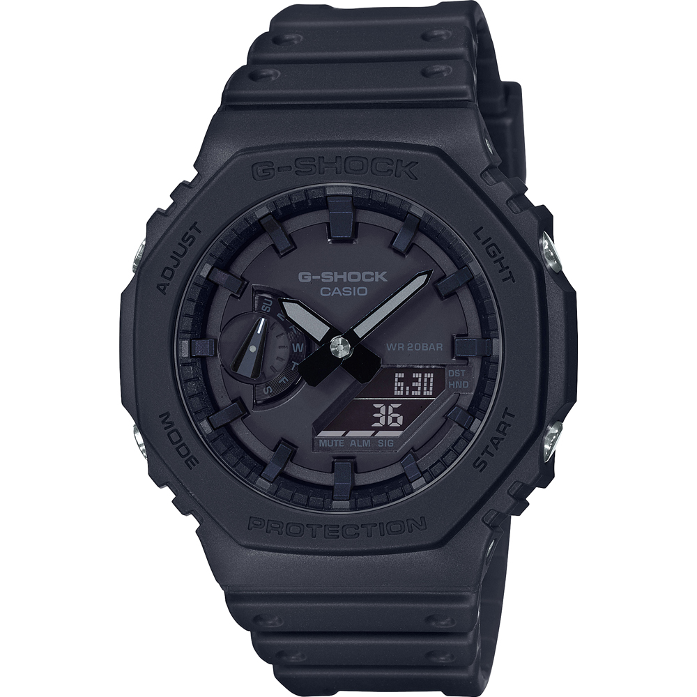 G-Shock Classic Style GA-2100-1A1ER Carbon Core Horloge
