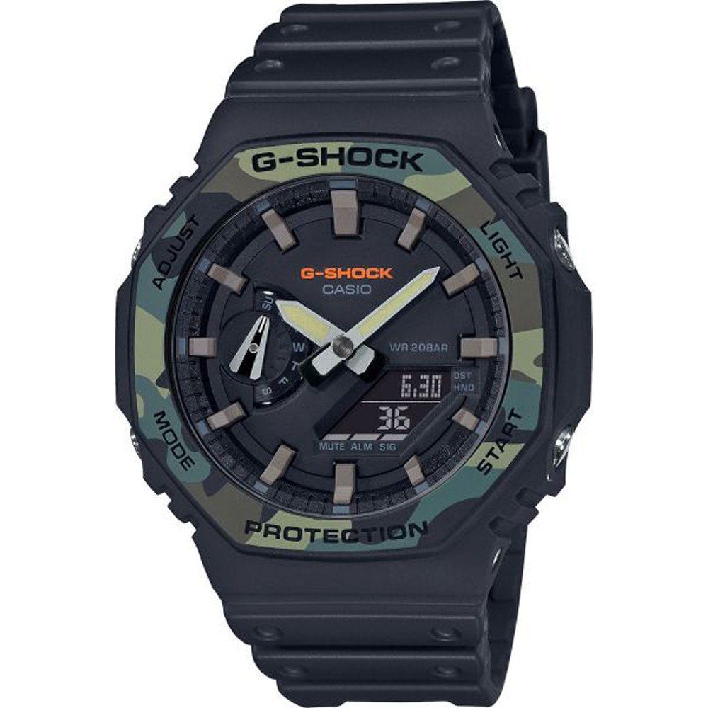 G-Shock Classic Style GA-2100SU-1AER Carbon Core Horloge