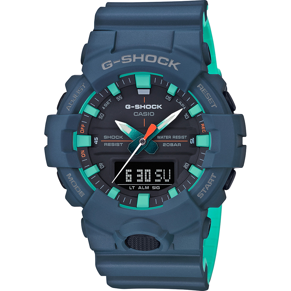 G-Shock Classic Style GA-800CC-2A Crazy Colors Horloge