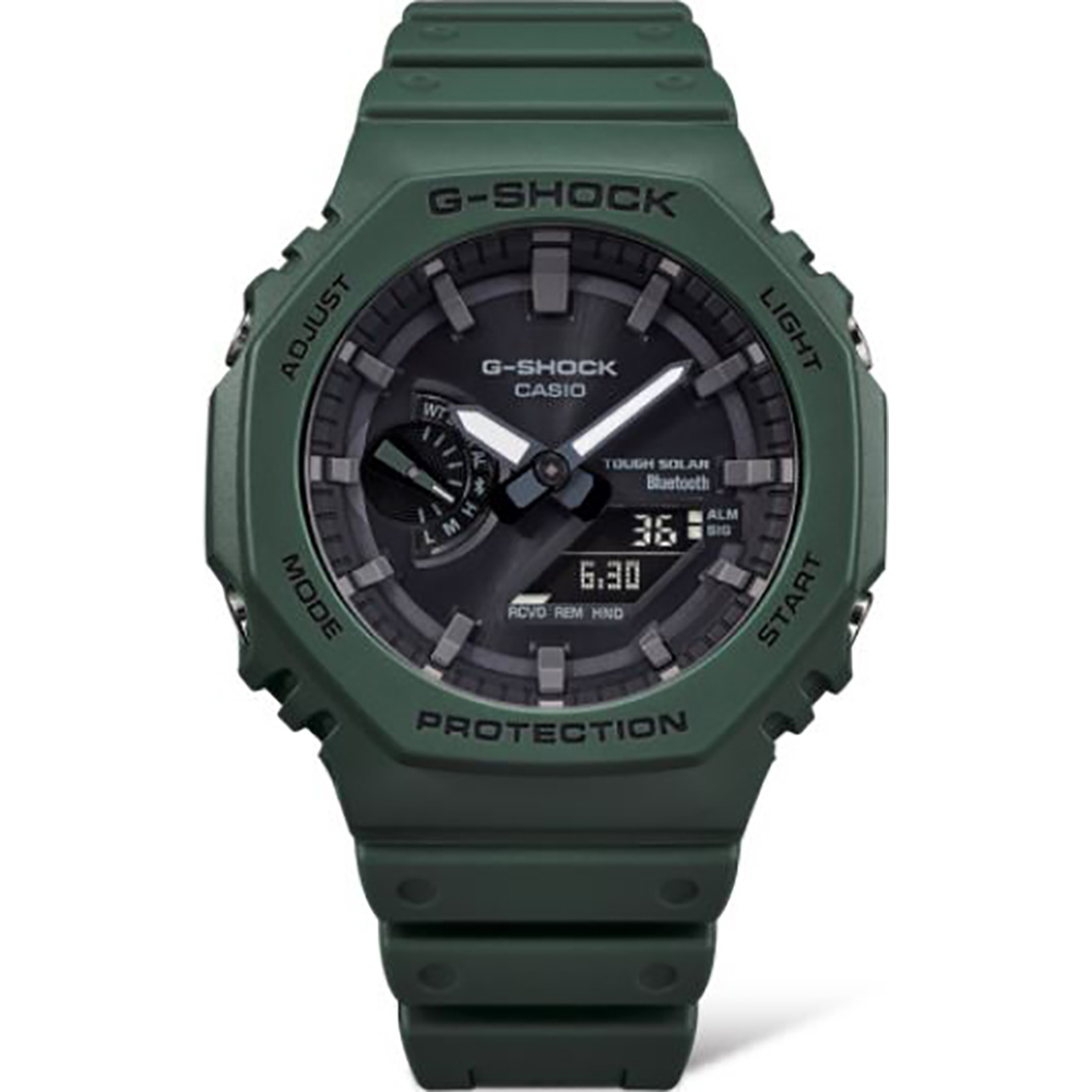 G-Shock Classic Style GA-B2100-3AER Carbon Core Guard Horloge
