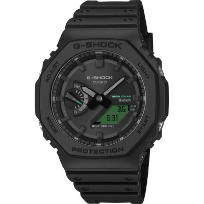 G-Shock Classic Style GA-B2100BEG-1AER Carbon Core Guard - Electro Green Horloge
