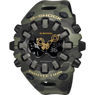 G-Shock Classic Style GA-V01CMG-3AER Big Case Bold Camo Horloge