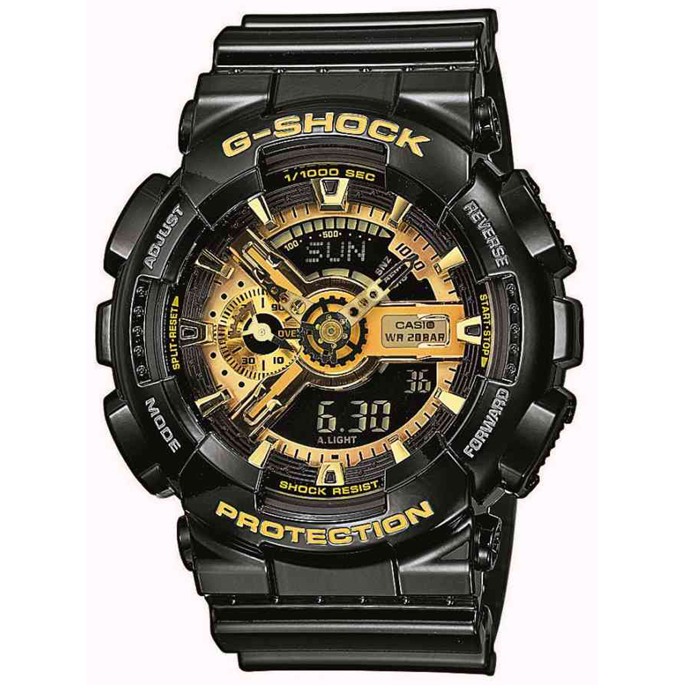 G-Shock Classic Style GA-110GB-1AER Garish Black horloge