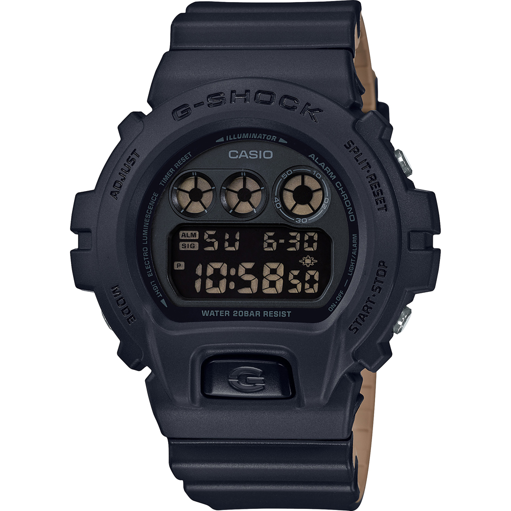 G-Shock Classic Style DW-6900LU-1ER Layered Unicolor Horloge