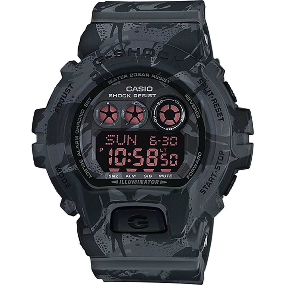 G-Shock Classic Style GD-X6900MC-1 Military Cloth Horloge